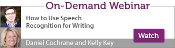 On-Demand Speech Recognition for Writing