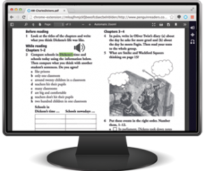 Snap&Read reading a PDF quiz on desktop