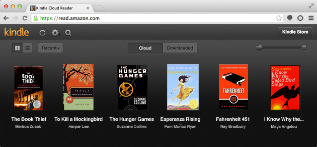Kindle-cloud-reader