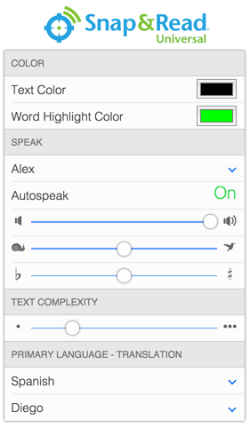 Snap-Read-options