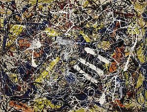 Jackson Pollock Painting number 17a